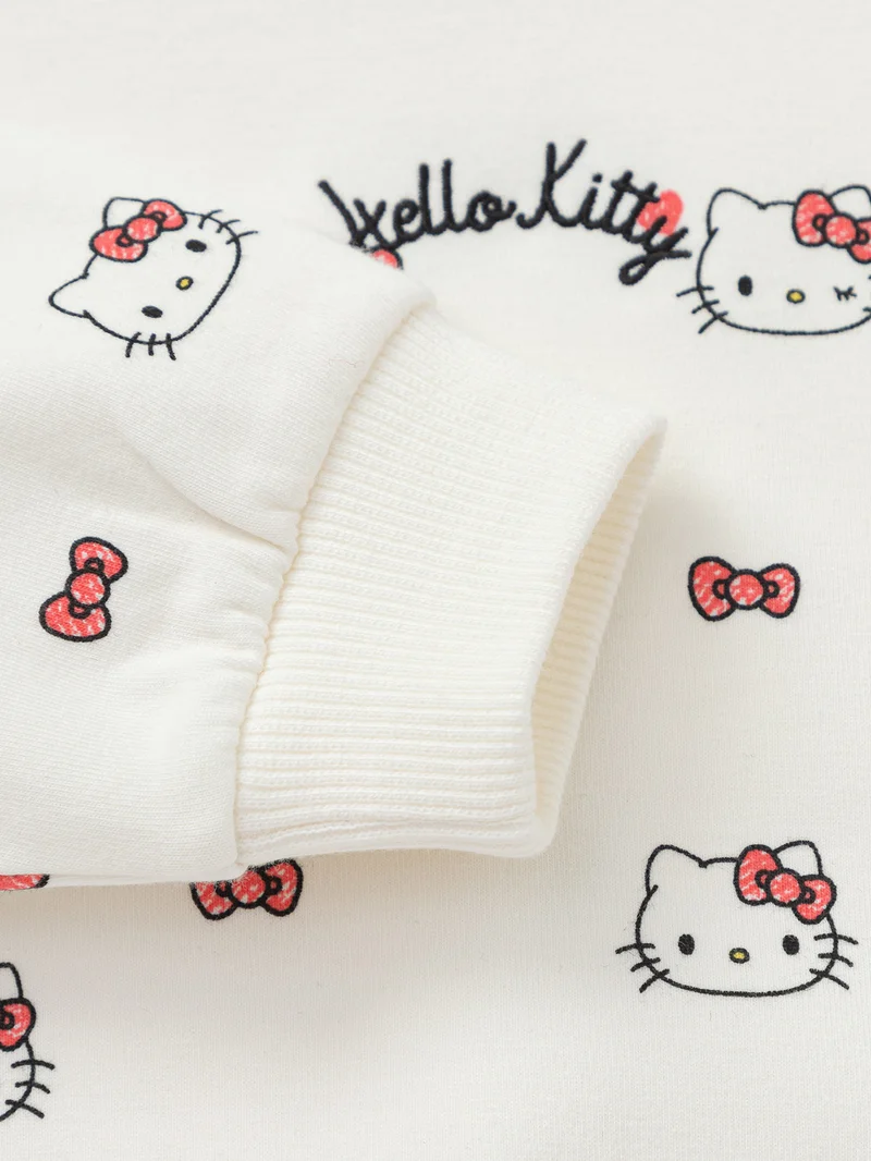 Balabala White Toddler Girls Round neck sweatshirt for Women | Best Price UAE